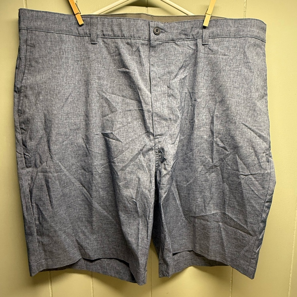 Ben Hogan Blue Flat Front Shorts